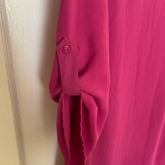 Fuschia tunic style dress - Picture 2 of 3